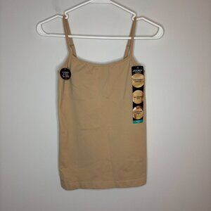 JOCKEY NEW Slimmers Womens 2X Nude Stretch Breathe Adjustable Straps